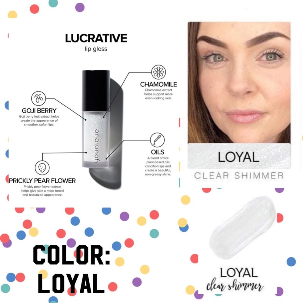 Younique Lucrative Lipgloss in Loyal